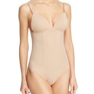 3 way convertable low back nude bra bodysuit